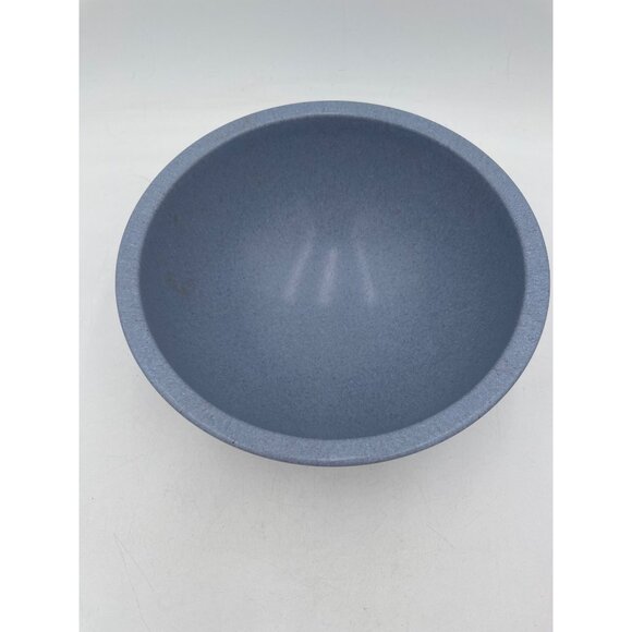 Vintage Blue Melamine Bowl B-118 USA Durable Lightweight Retro Tableware - Picture 3 of 5